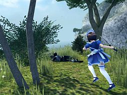 画像ギャラリー No.017のサムネイル画像 / 「メビウスオンライン」に春到来。桜が咲くロビーや新衣装「袴」などが登場