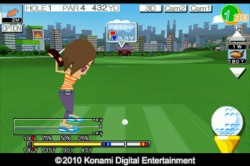 画像ギャラリー No.001のサムネイル画像 / 立体視対応Android用「モバイル・パワフルプロ野球3D」「ゴルフレ!」