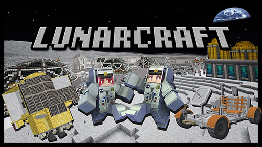 MinecraftפJAXA趵饻󥿡褷̥ɡLUNARCRAFTо졣֤פ줿Ϸǡȿ