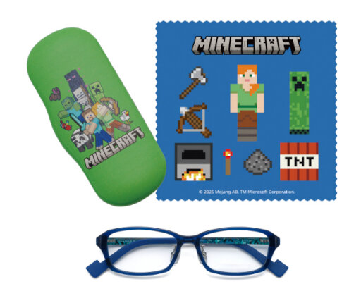 画像ギャラリー No.009のサムネイル画像 / 「Minecraft」メガネフレームやサングラス,メガネケースなどを発売。大人用と子供用をそれぞれ展開