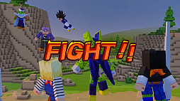 画像ギャラリー No.004のサムネイル画像 / 「Minecraft」に「ドラゴンボールZ」のコラボDLCが登場。悟空やベジータなどおなじみのキャラになりきって,天下一武道会などでバトルしよう