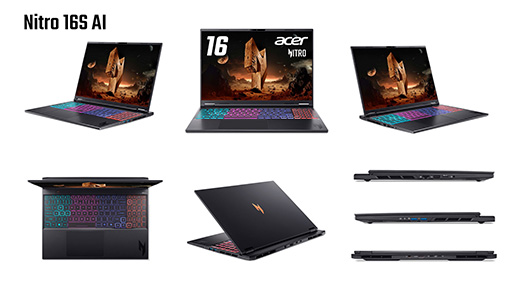 画像ギャラリー No.003のサムネイル画像 / 「Ryzen AI 7」搭載の16インチ級ゲームノートPCがAcerから登場。家電量販店で9月11日から販売開始