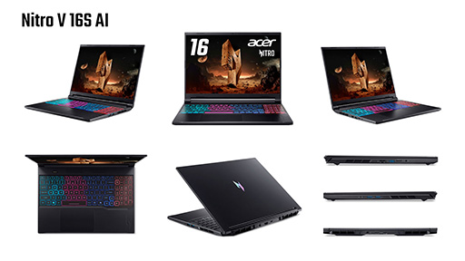 画像ギャラリー No.004のサムネイル画像 / 「Ryzen AI 7」搭載の16インチ級ゲームノートPCがAcerから登場。家電量販店で9月11日から販売開始