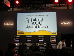 [AOU2011]KONAMI֡Ǯޤ줿jubeat AOUڥޥåסBEMANIڥ륹ơ ɥեʡ饤֡ץݡ