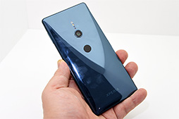 画像ギャラリー No.006のサムネイル画像 / ソニーの新ハイエンドスマートフォン「Xperia XZ2」&「Xperia XZ2 Compact」実機レポート。二眼式カメラの採用は次世代モデルまでおあずけ?