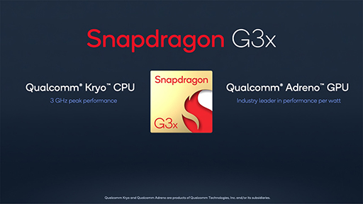 #002Υͥ/QualcommAndroidൡSoCSnapdragon G3x Gen 1פȯɽRazerȶƱǳȯåȤ