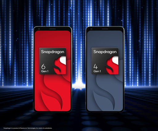 Qualcommߥɥ륯饹SoCSnapdragon 6 Gen 1פȯɽȥ꡼ΡSnapdragon 4 Gen 1פо