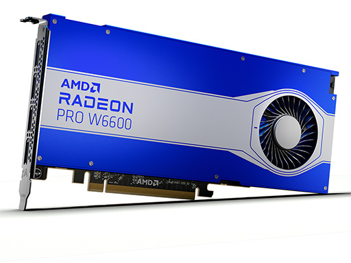 #001Υͥ/AMDơGPURadeon PRO W6600פȯ䡣RDNA 2١Υߥɥ륯饹Ծǥ