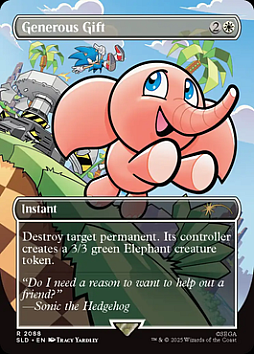 画像ギャラリー No.008のサムネイル画像 / 「マジック:ザ・ギャザリング」に「ソニック」が登場。Secret Lair「The Sonic Superdrop」を7月15日に発売