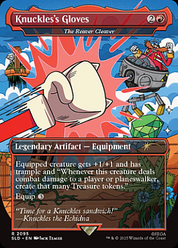 画像ギャラリー No.009のサムネイル画像 / 「マジック:ザ・ギャザリング」に「ソニック」が登場。Secret Lair「The Sonic Superdrop」を7月15日に発売