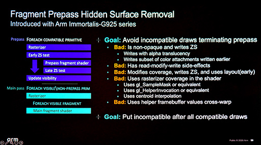 画像ギャラリー No.022のサムネイル画像 / スマホ向けゲームのグラフィックスを改善する「Tile Based Rendering」での新テクニックとは? ArmのGPUアーキテクトが語る
