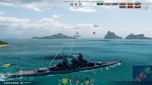 World of Warshipsפ˥ϥ롦ե꡼ȤΥСо졣World of Warships: Legendsפˤϡۥ饤֥С