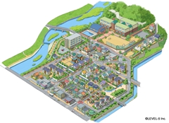 画像ギャラリー No.009のサムネイル画像 / 「妖怪ウォッチ」の舞台となる“桜町”で起きるイベントや各種施設を紹介。友達になった妖怪に装備できるアイテムの情報も