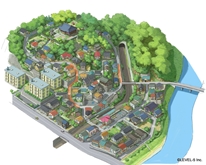 画像ギャラリー No.016のサムネイル画像 / 「妖怪ウォッチ」の舞台となる“桜町”で起きるイベントや各種施設を紹介。友達になった妖怪に装備できるアイテムの情報も