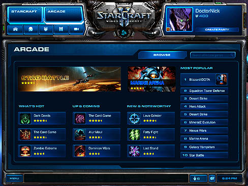 StarCraft II: Heart of the SwarmפοBlizzConǸMOD˴ñ˥Ǥ뿷ʥӥBlizzard Arcadeפȯɽ