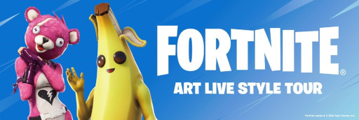 POP UP STOREFORTNITE ART LIVE STYLE TOURסĥ꡼󡦥ޥˤɲó