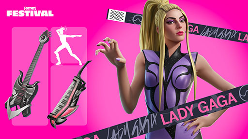  No.005Υͥ / Fortnite FestivalפLady Gagaо졣2ֺǽơפ422ޤǳ