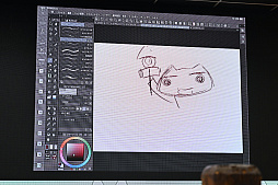 画像ギャラリー No.013のサムネイル画像 / 「トロの誕生日会2025」レポート。堀口画伯によるトロのイラスト制作や,新商品“トロ ブランケット”発表などが行われたイベントの様子を紹介