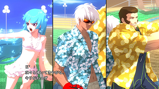 ���������꡼ No.010�Υ���ͥ������ / AC��THE KING OF FIGHTERS XIII CLIMAX�פ�������Ư���ϡ����󥷥塼�޵��Ǥ��ɲ����Ǥ�Х�󥹤�Ƨ�������ǿ��С������