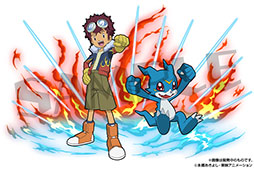 画像ギャラリー No.002のサムネイル画像 / 「パズドラ」とデジモンシリーズのコラボイベントが11月21日にスタート。天馬トモロウ&ゲッコーモンら新キャラクターたちが参戦
