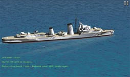 Battleship HMS Destroyer