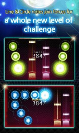 画像ギャラリー No.002のサムネイル画像 / Android向けリズムゲーム「タッチ・ミックスFX」がGoogle playで配信中