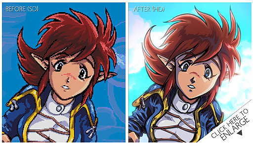 ���������꡼ No.003�Υ���ͥ������ / �������狼��������륻���ؤΰ������ᥬ�ɥ饤����Ʊ�ͥ������Pier Solar�פ�HD��ᥤ����褬Kickstarter����ɸ��ۤ�ã�������ܸ첽�����