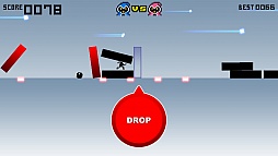 画像ギャラリー No.005のサムネイル画像 / ドミノを並べて棒人間を走らせろ。スマートフォン向けリズムゲーム「ドミノランナー」を紹介する「(ほぼ)日刊スマホゲーム通信」第144回