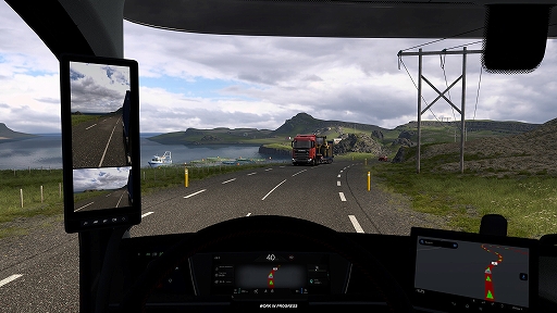 画像ギャラリー No.002のサムネイル画像 / 「Euro Truck Simulator 2」,美しい自然に囲まれたアイスランドの拡張マップを追加するDLC“Euro Truck Simulator 2 - Iceland”を発表