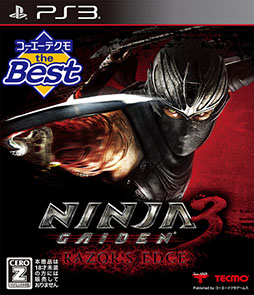 #001Υͥ/֥ƥ the Best NINJA GAIDEN 3: Razor's Edgeפ26ȯ䡣NINJA GAIDEN 3פ˥ҥĹǤɲäƤ򶯲