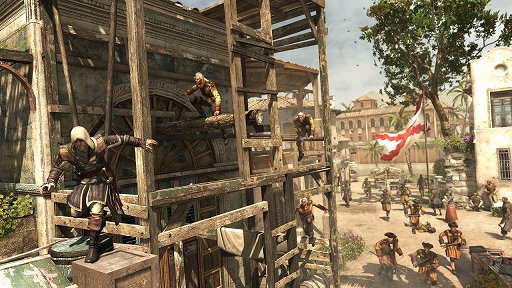 gamescomϡAssassin's Creed 4: Black FlagפΥ󥰥ץ쥤θ±μΤȤʤäơʥֳ˼ͳڤ⤦