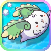 画像ギャラリー No.001のサムネイル画像 / 「ふわふわフラッフィ」が本日配信に。わたげの妖精を操作しよう