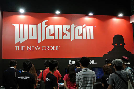 #012Υͥ/TGS 2013顣PlayStation 4ǻͷǤWolfenstein: The New Orderפݡȡʥ˻ۤ줿ߤΤϥߤ