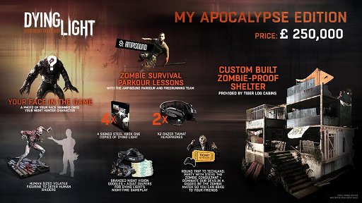 ˾ǹۤΥ쥯ǡ4592ߤΡDying Light: My Apocalypse EditionפˤϡۥΤβȤդƤ