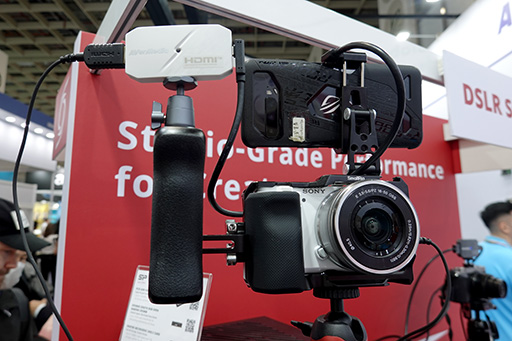 画像ギャラリー No.005のサムネイル画像 / 4K/60fps映像をキャプチャできる超コンパクトなライブ配信向けキャプチャデバイス「BU113G2」をAVerMediaが披露