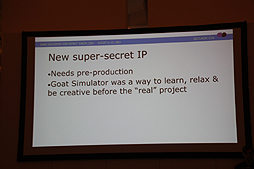 #009Υͥ/gamescomͣΥ䥮Goat SimulatorפϤʤޤƤޤäΤ򶵤Ƥ륻åGDC Europe 2014Ǽ»