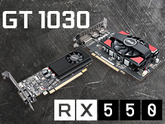 GeForce GT 1030פȡRadeon RX 550ľз衣Υȥ꡼ԾGPU򥲡ޡǥå