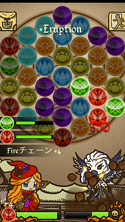 画像集#010のサムネイル/英国生まれのパズルRPG! スマホ向け「グリフクエスト〜魔法使いはじめました〜」を紹介する「(ほぼ)日刊スマホゲーム通信」第585回