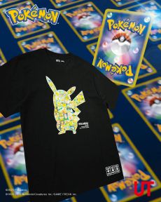 画像ギャラリー No.014のサムネイル画像 / 「ポケモンカードゲーム」「ポケポケ」とコラボしたUTコレクション,8月11日に発売決定。UTmagazine特別号の配布も