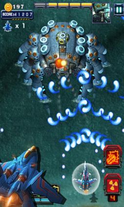 画像集#002のサムネイル/縦スクロールシューティング「ライジング」のAndroid版が本日配信に