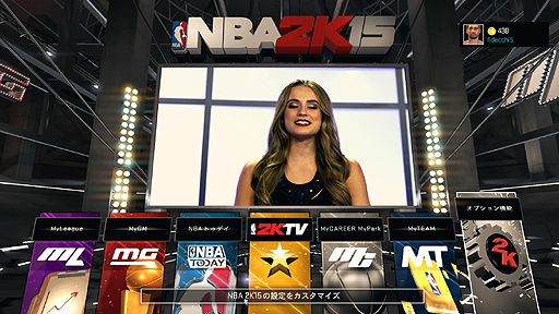 2K SportsΡNBA 2K15פθץ쥤¼̤ʤΥƥɽ줿ãΥȡNBAΤʤƤڤ⡼ɤʤɤ