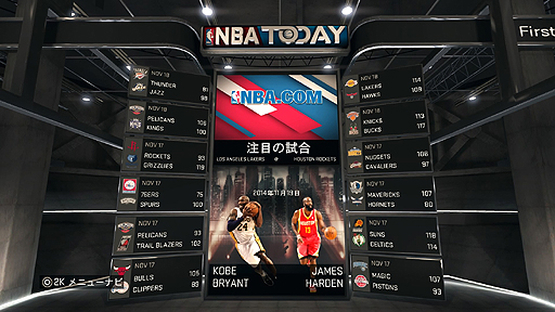 2K SportsΡNBA 2K15פθץ쥤¼̤ʤΥƥɽ줿ãΥȡNBAΤʤƤڤ⡼ɤʤɤ