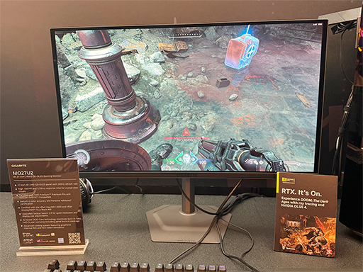 画像ギャラリー No.003のサムネイル画像 / Google TV搭載のゲーマー向けディスプレイやGeForce RTX 5060搭載カードなど注目のGIGABYTE製品をチェック