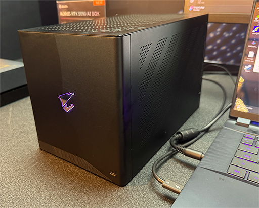 画像ギャラリー No.010のサムネイル画像 / Google TV搭載のゲーマー向けディスプレイやGeForce RTX 5060搭載カードなど注目のGIGABYTE製品をチェック