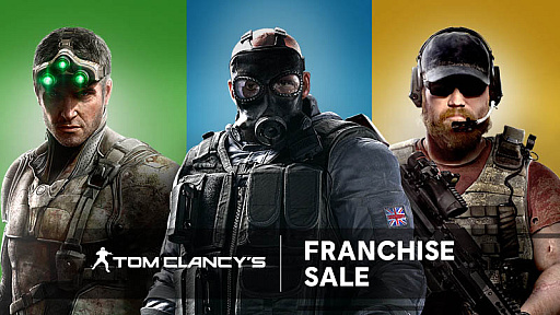 ȥࡦ󥷡̾򴧤ȥޤȤ᤿Tom Clancy Franchise SaleסSteamǼ»