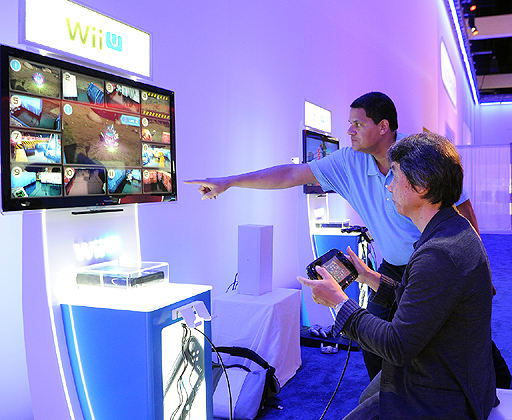 #005Υͥ/E3 2014Wii U֥եåפο⡣л᤬Wii U GamePadեѤ뿷3ܡפξ