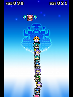 画像集#009のサムネイル/積みあげた勇者で姫を救え! スマホ向けタップゲーム「プリズンタワー」を紹介する「(ほぼ)日刊スマホゲーム通信」第583回