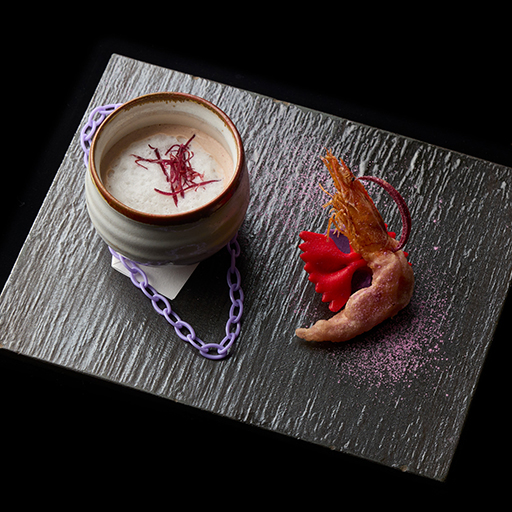 画像ギャラリー No.003のサムネイル画像 / 「刀剣乱舞ONLINE」,夏季特別展「時をかける名刀」コラボを記念し「ガーデンレストラン徳川園」で特別なコースを提供