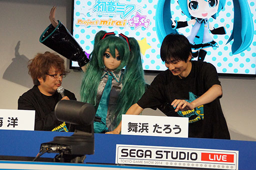 TGS 2014ϥߥ衼3Фޤ롣ֽ鲻ߥ Project mirai Ǥäסµץ쥤Ϫ줿ơ٥Ȥݡ