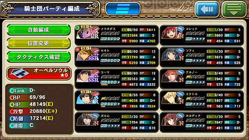 画像ギャラリー No.015のサムネイル画像 / 「オルタンシア・サーガ」の第三部が開幕。共闘感が気持ちいいGvGコンテンツ「騎士団戦」などを改めて紹介